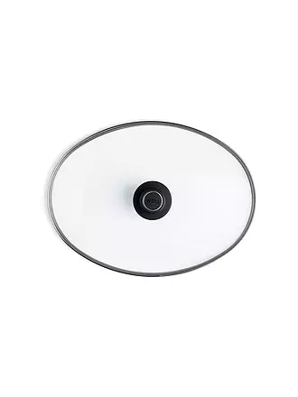 WOLL | Sicherheitsglasdeckel Oval 38x28cm Glas | 